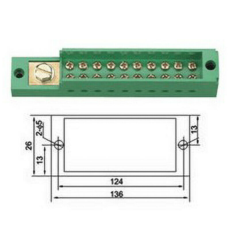Unipolar Splitter Junction Box Retardant Metering Cabinet Wire Terminal Bl z Tt