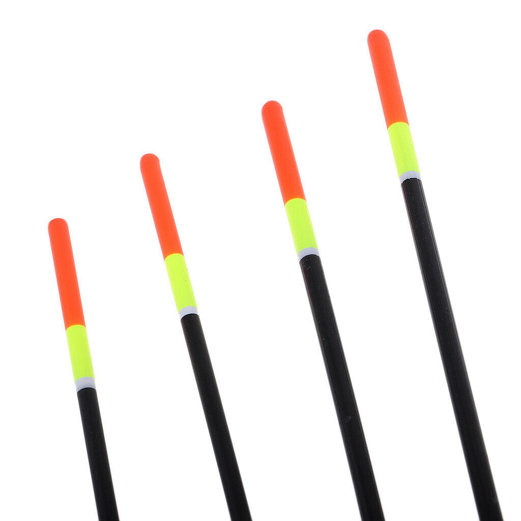 4pcs Balsa Wood Fishing Floats And Bobbers, Mixed Size Saltwater