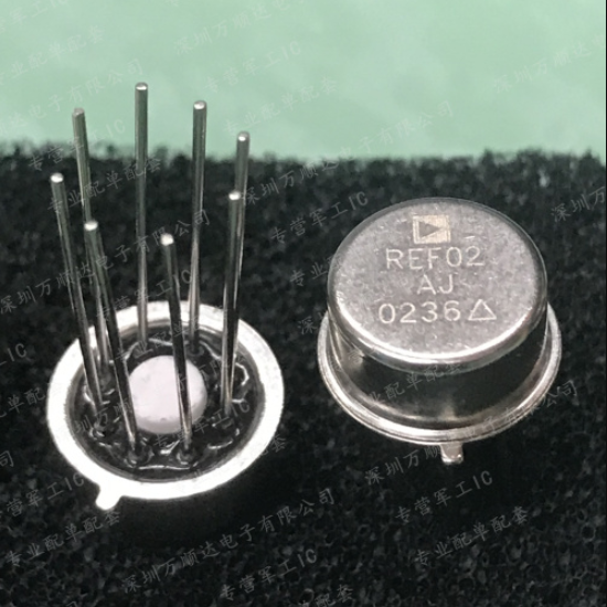 1PCS  Mil Spec IC ANALOG DEVICES/PMI TO-99(CAN-8) REF02AJ