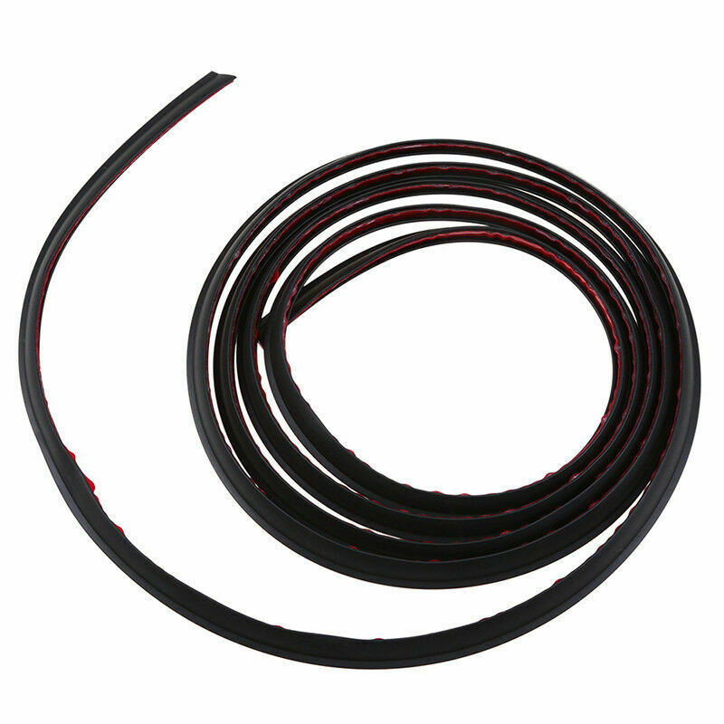 Car Door Moulding Rubber Scratch Protector Strip Edge Guard Trim Black DIY 1.7M