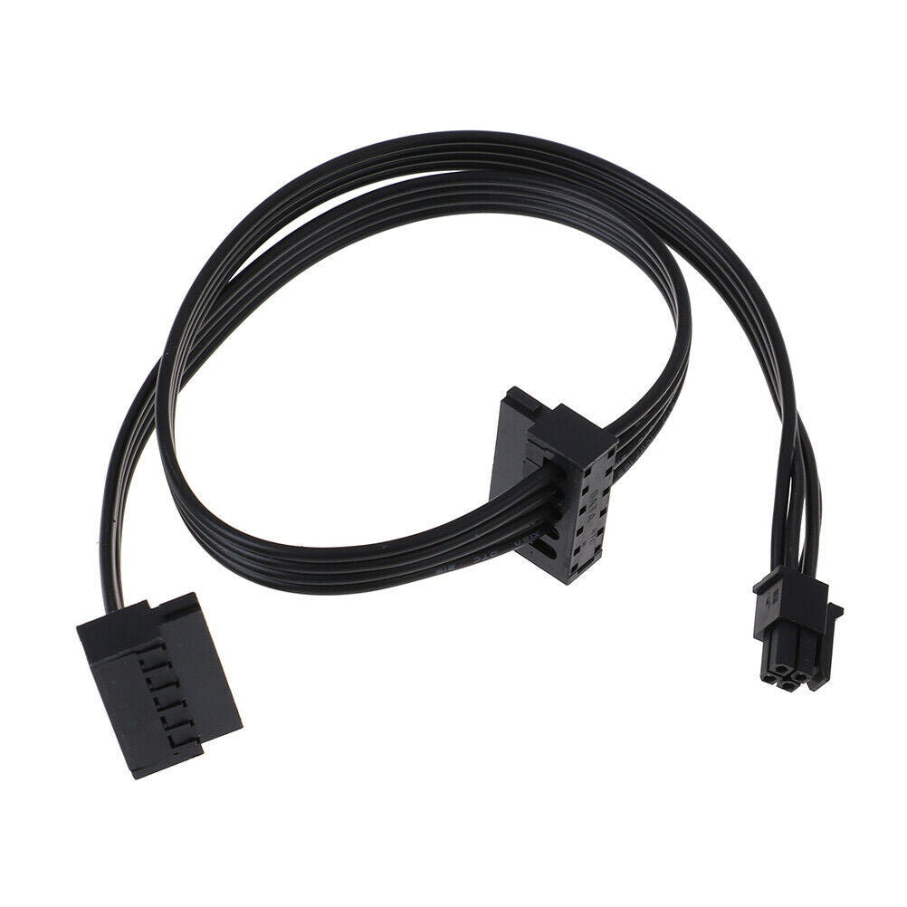 1Pc 45CM mini 4 Pin to 2 Sata SSD power supply cable for lenovo M410 M610 M4BDA