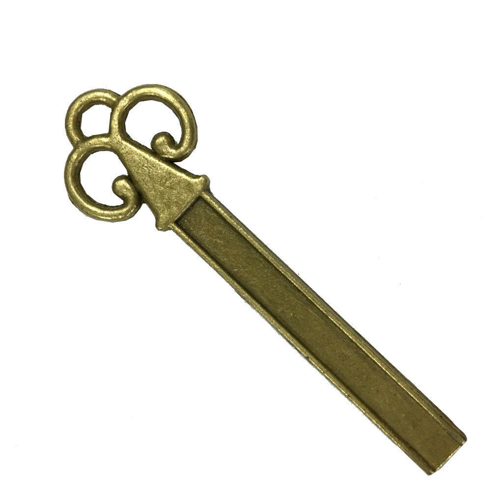 Old Style Alloy Mini Cabinet Door Jewelry Box Padlock Key Chinese Brass Lock