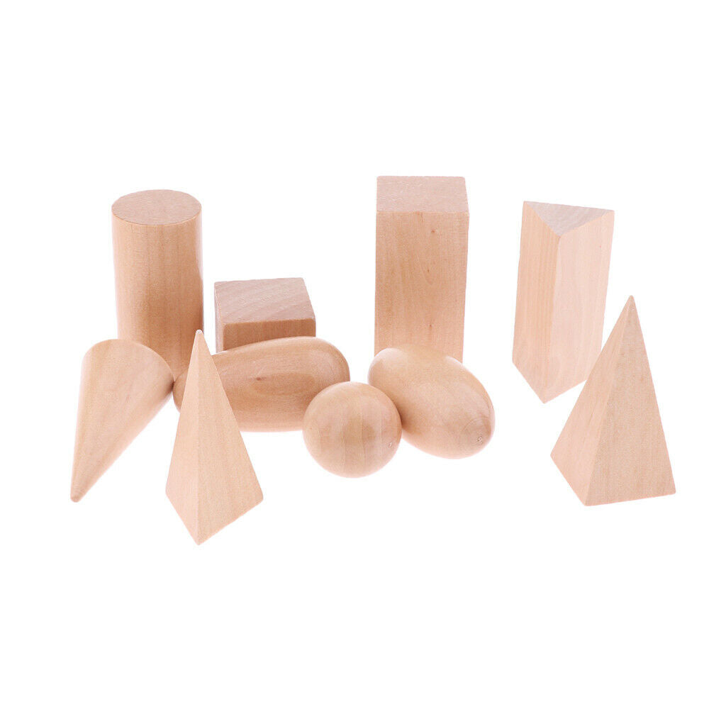 Kids Shape Wooden Blocks   Game Toys & Storage Bag Early Children