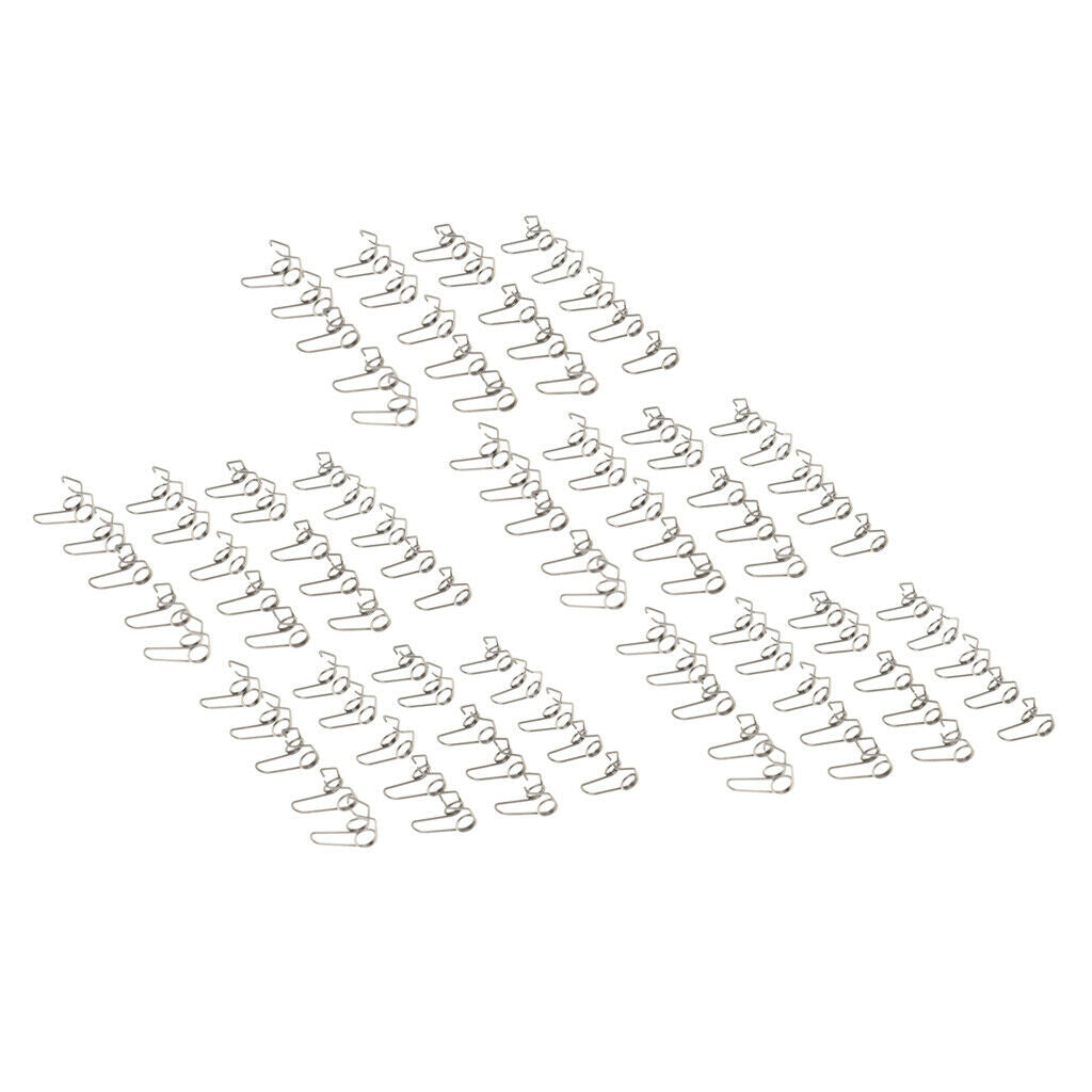 100x Stainless Steel Trumpet Waterkey Spit Value Spring Trumpet Replacement
