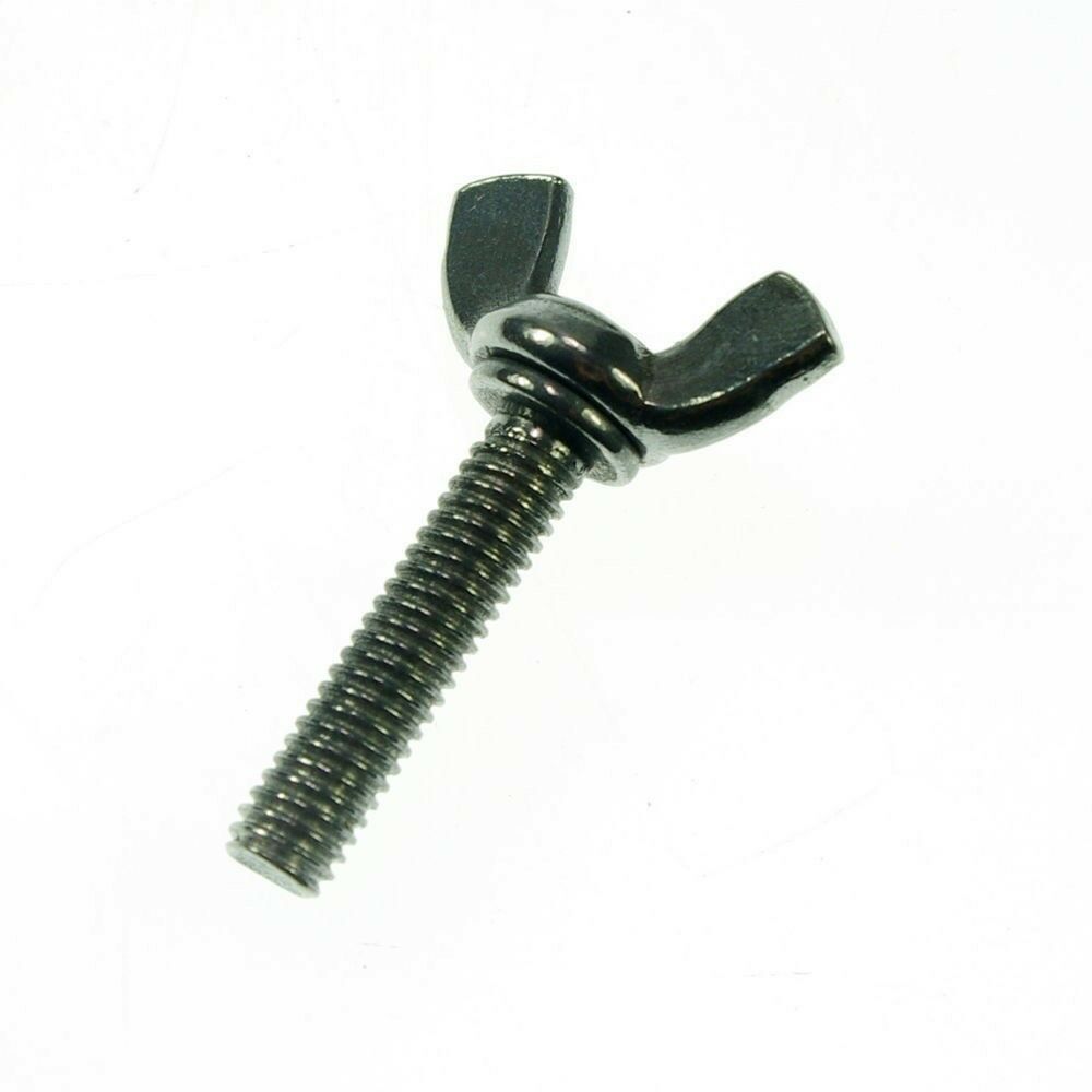 Lot10 Metic M5x12mm 0.8mm Pitch Wing Bolt Butterfly Bolt Screws Freeship