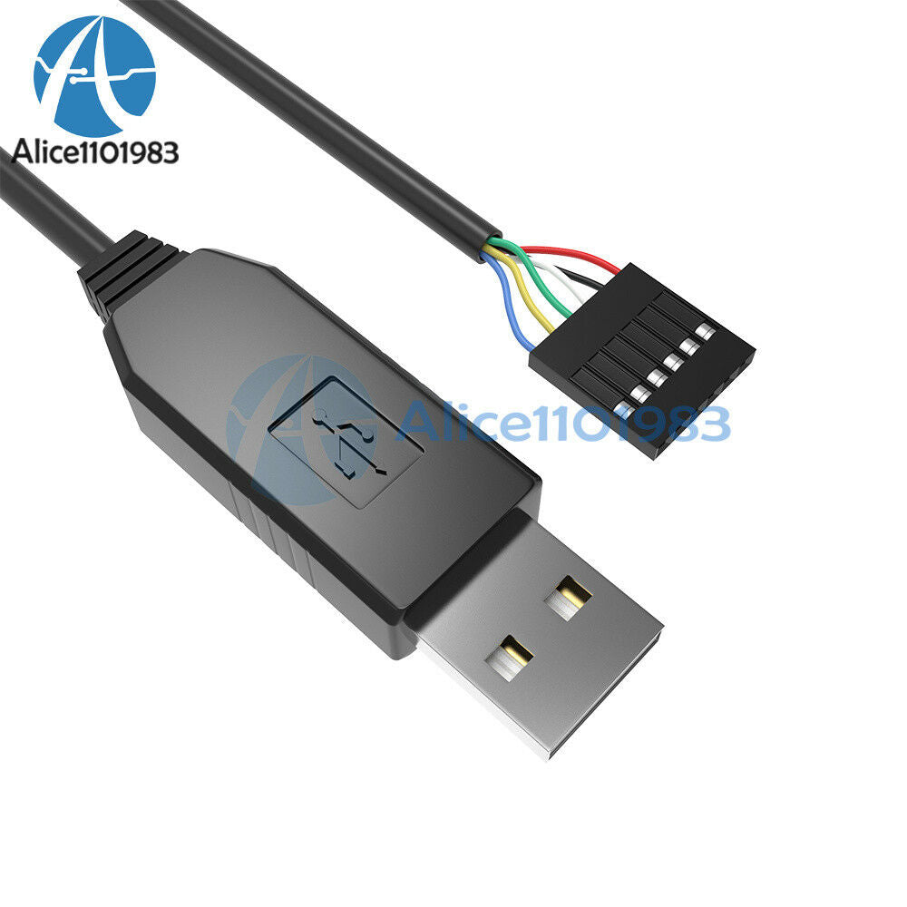 5PCS 6pin FTDI FT232RL USB to Serial adapter module TTL RS232 For Arduino Cables