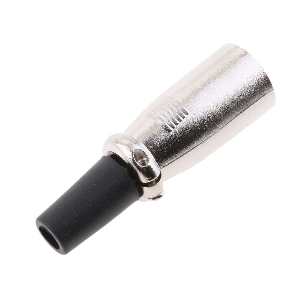 5pcs XLR Male Microphone Cable Audio Microphone Audio Connectors