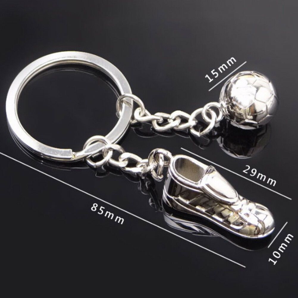 Creative mini sneakers soccer football key ring keyring keychain pendant g.l8