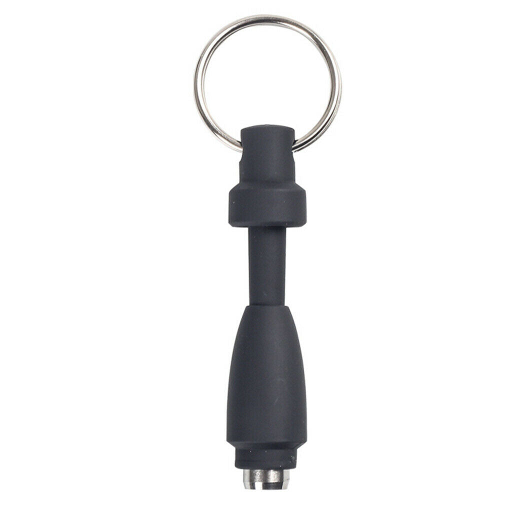 Portable Black Cigar Puncher Keychain Cutting Travel Cigar Lovers Tools