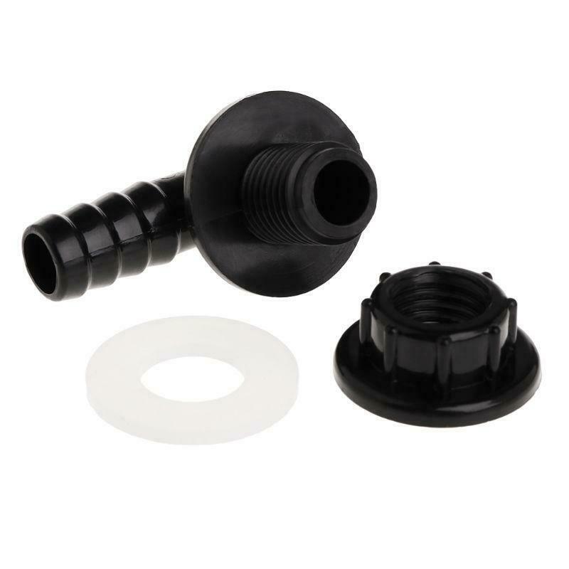 Plastic Tank Connector Waterproof Water Drainage Joints Aquarium Accessories