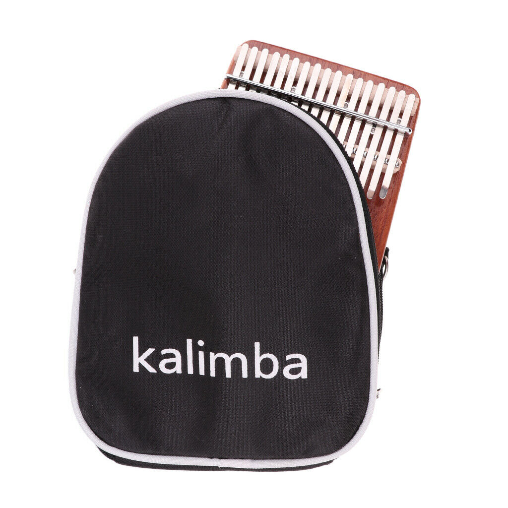 Thumb Piano Shoulder Bag Kalimba Musical Instrument Parts Black Bag