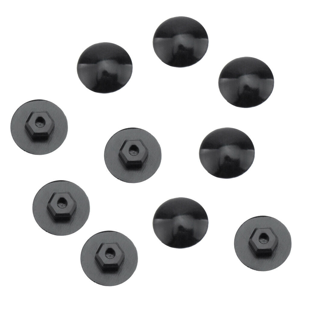 10 Pack Waterproof Dustproof Headset Covers Screw Caps Stem Top Cover Parts