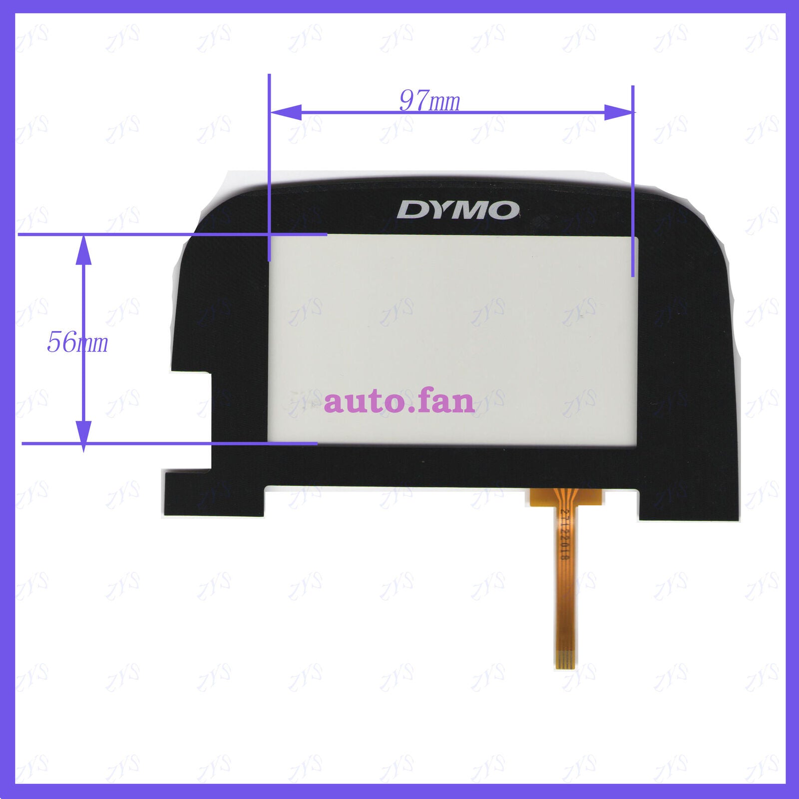 For DYMO touch handwriting outside screen glass