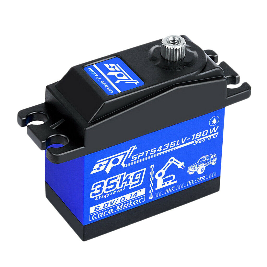 SPT5435LV-180W 35KG Digital Servos Waterproof for 1/10 1:8 Vehicles Upgrade
