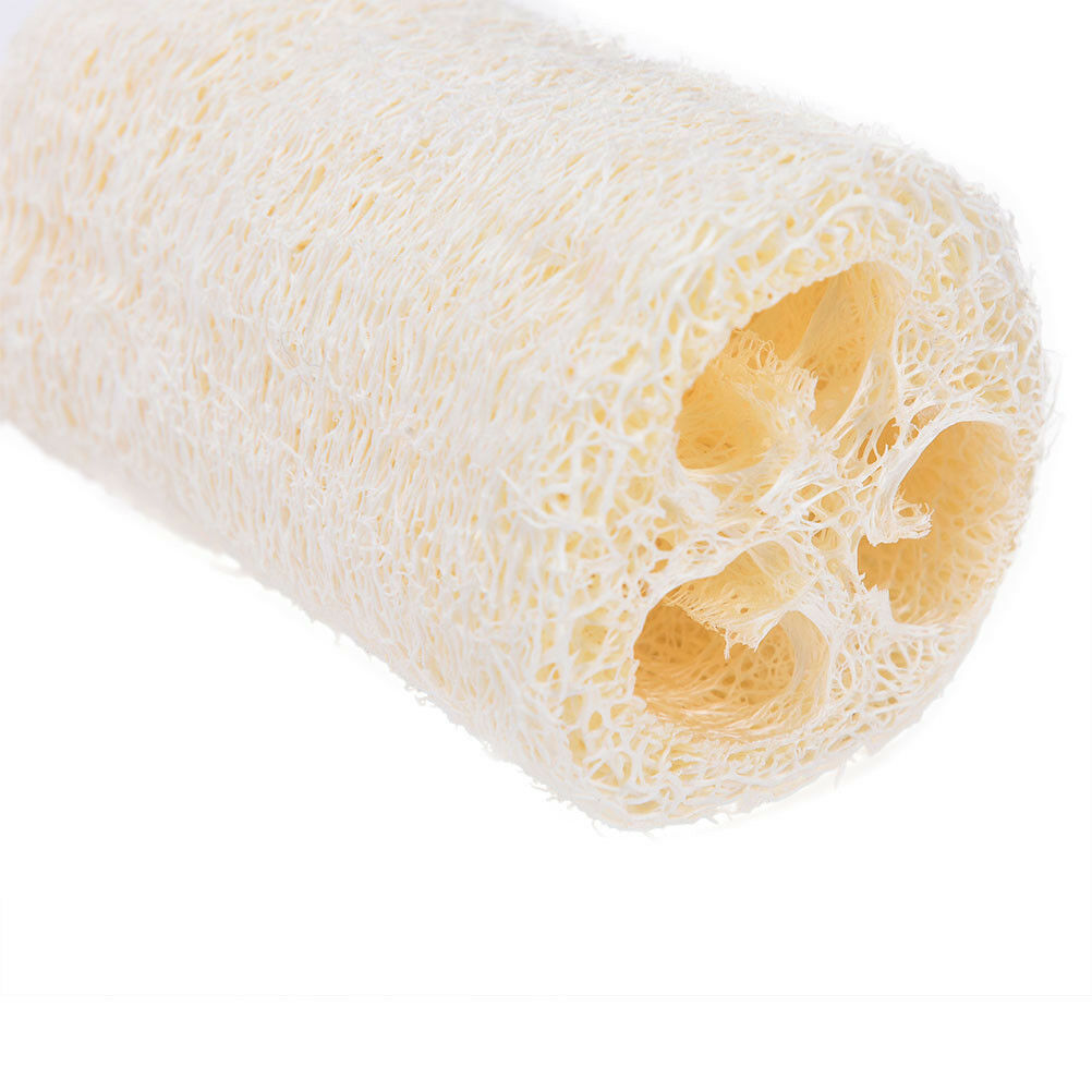 Natural Loofah Luffa Bath Shower Wash Body Pot Bowl Sponge Scrubbe.l8