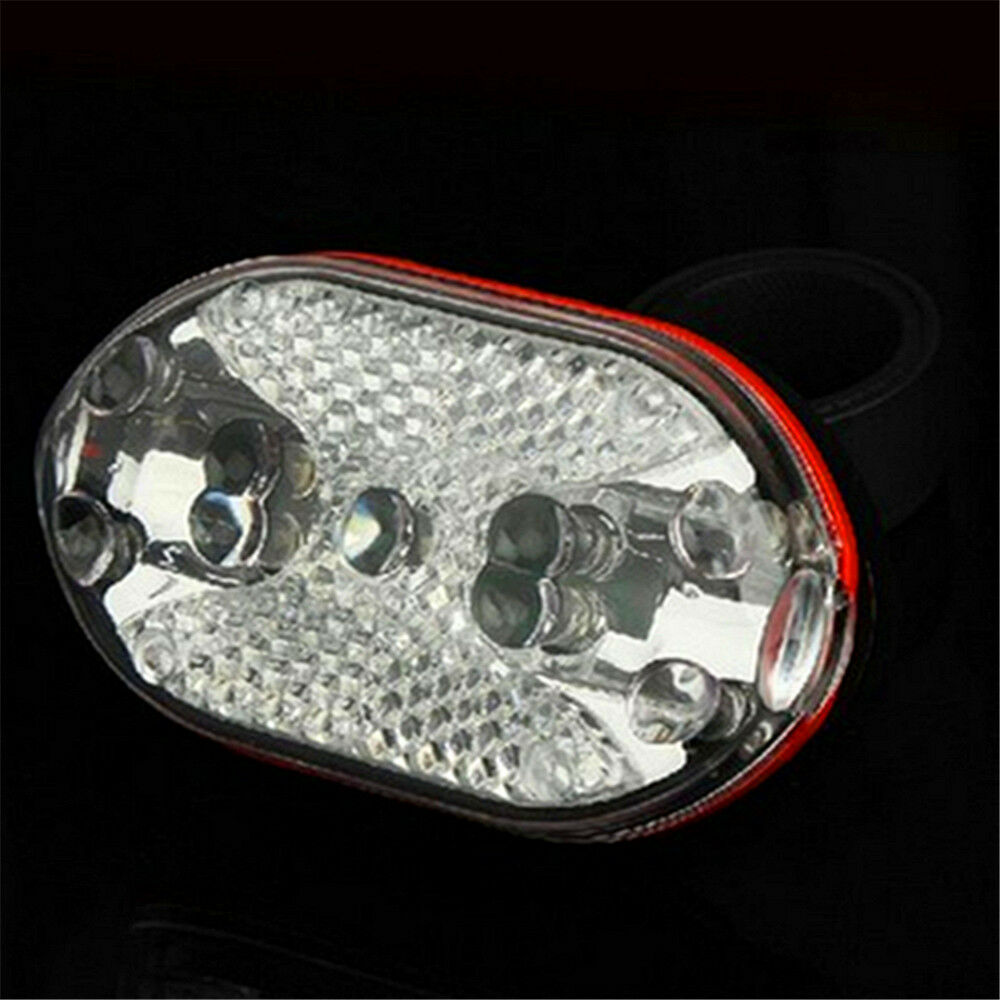 1PCS LED Bicycle Tail Lights Night Riding Colorful Flash Security Warning Lights