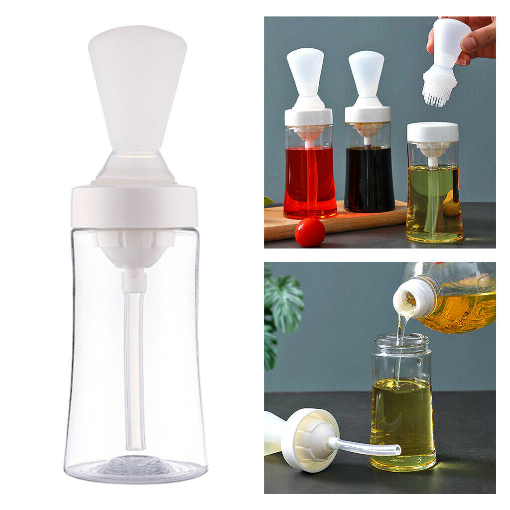Oil Brush Bottle High Temperature Resistant Barbecue Cake Brush BBQ Honey