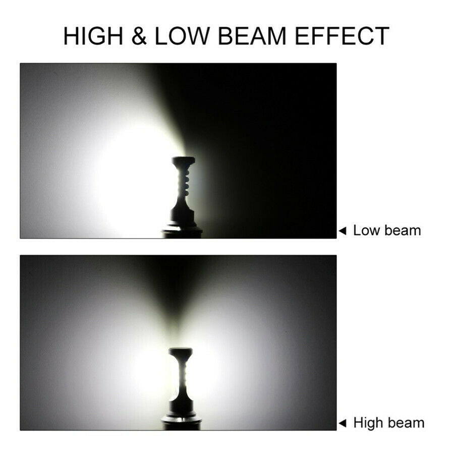 36W BA20D Motorcycle Headlight  Energy saving LED lamp Hi/ Lo  Beam Plug & Play