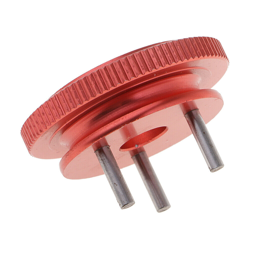 Alloy Upgrade Parts 3 Pin Flywheel for HSP 1/8 RC Gas- Car Red