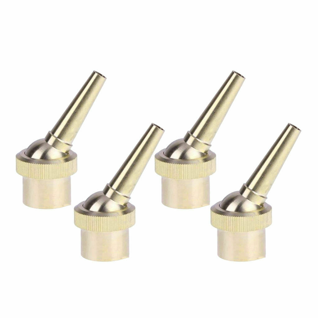 4Piece Brass Straight Garden Fountain Water Nozzle Sprinkler Spray Head DN15,
