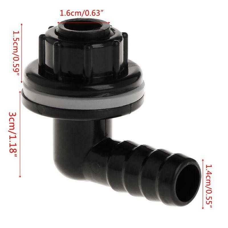 Plastic Tank Connector Waterproof Water Drainage Joints Aquarium Accessories