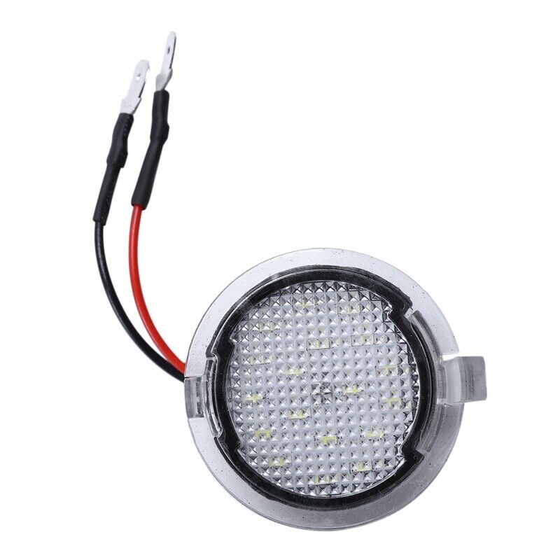 2X For Ford Led Under Mirror Puddle Light F-150 Edge Explorer Mondeo Taurus S-J9