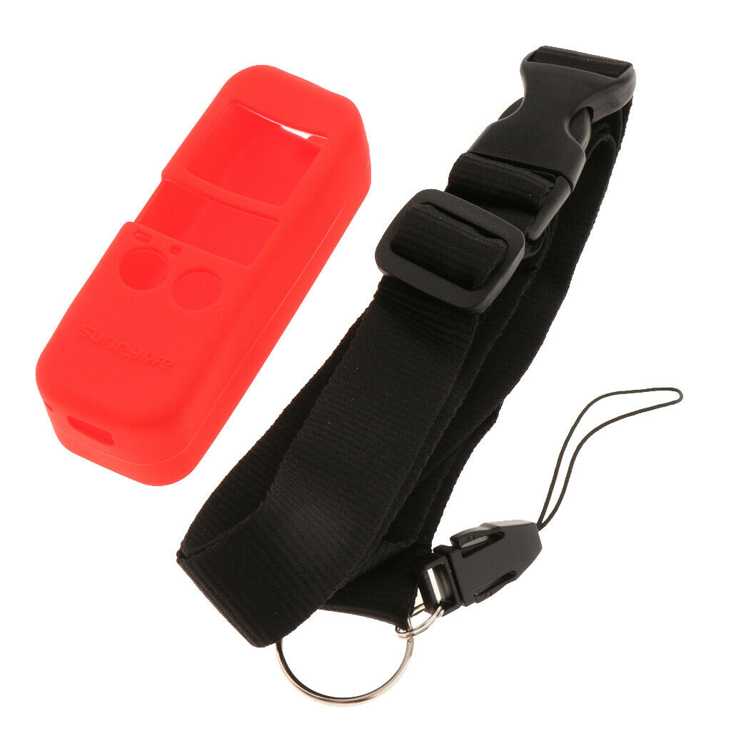 Silicone Case Housing Protector for DJI Osmo Pocket Stabilizer Red