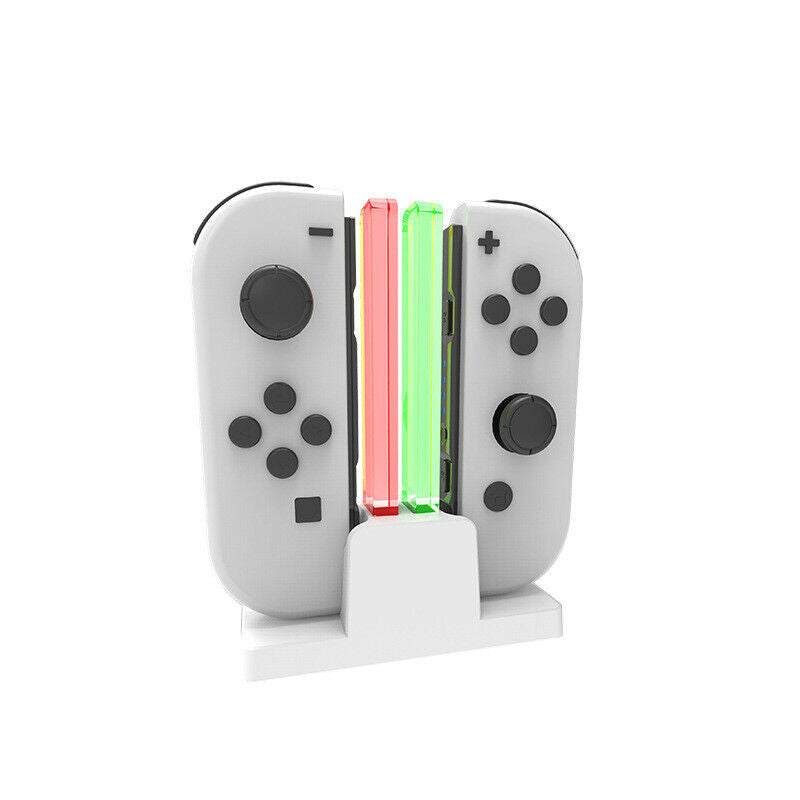 For NS Switch OLED 2 Controller Charger LED Indicator Charging Dock Station