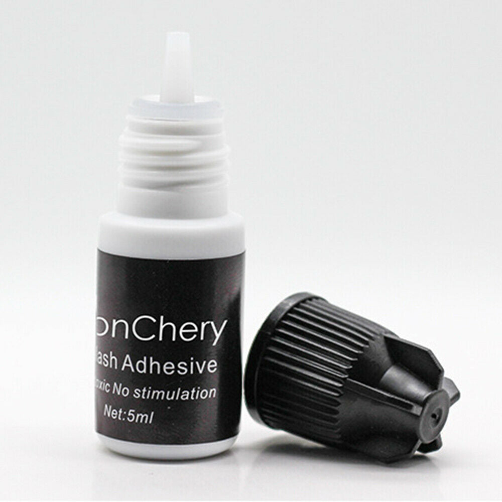 Sensitive Eyelash Extension Glue Low Fume Adhesive for Semi Permanent Lash 5ML