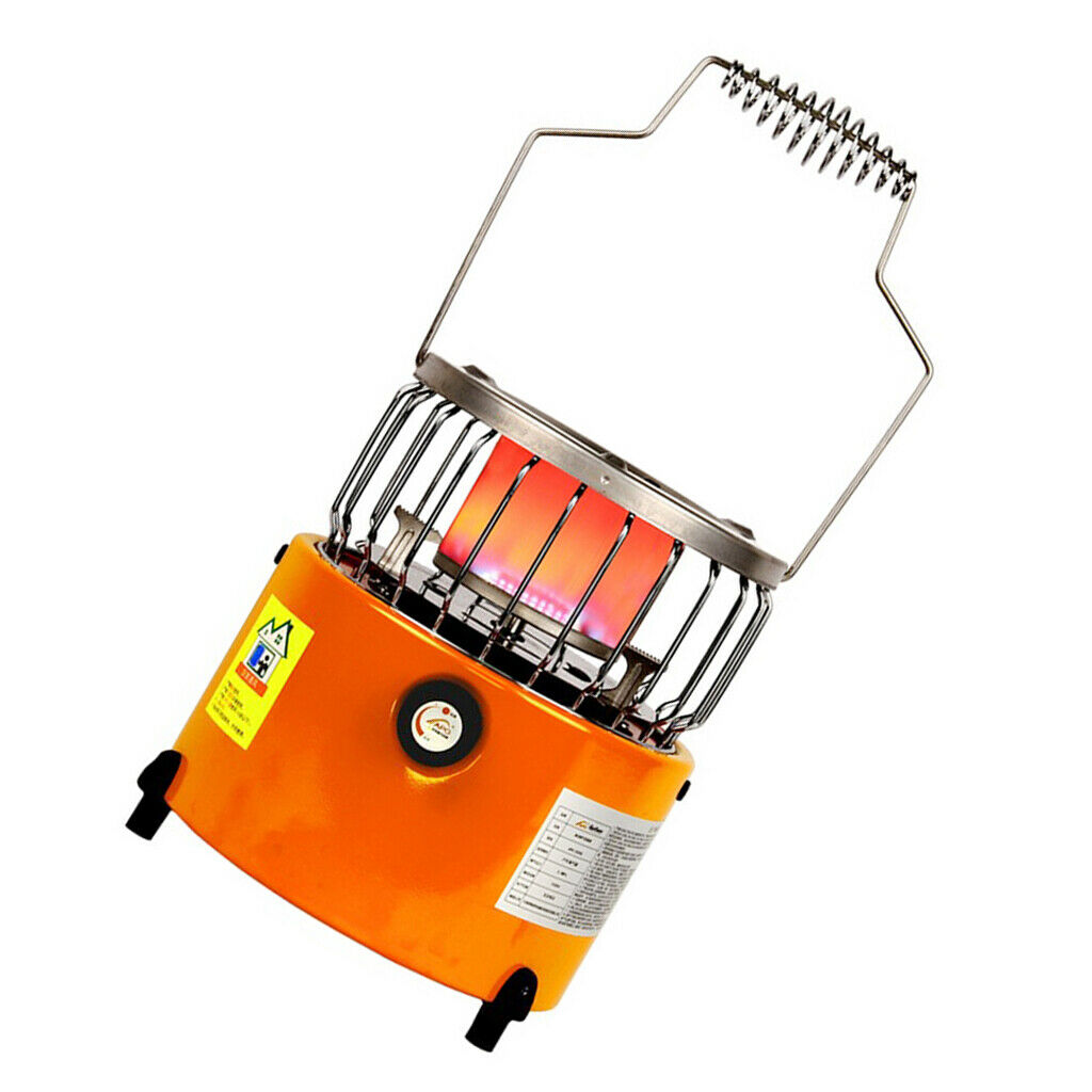 Multiuse Mini Gas Heater Compact Cooker Stove Tent Warmer for Hiking Fishing