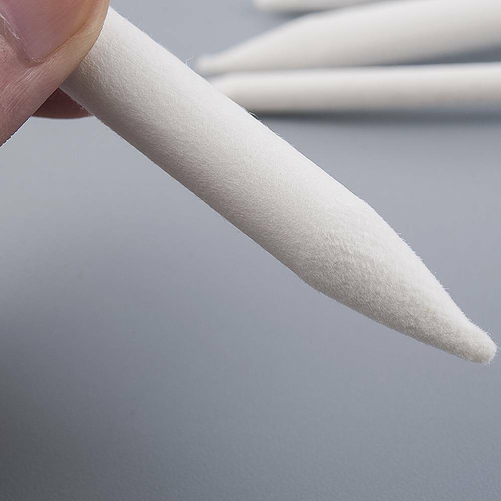 6Pcs Smudge Stump Stick Pastel Blending Tortillon Sketch Art White Drawing Pen