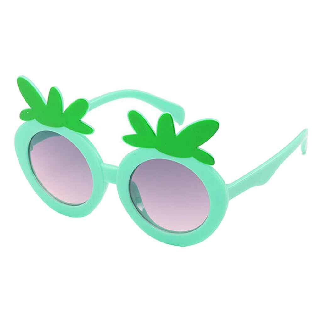 3PCS Kid Strawberry Sunglasses Outdoor Sun Protection Glasses Party Eyewear