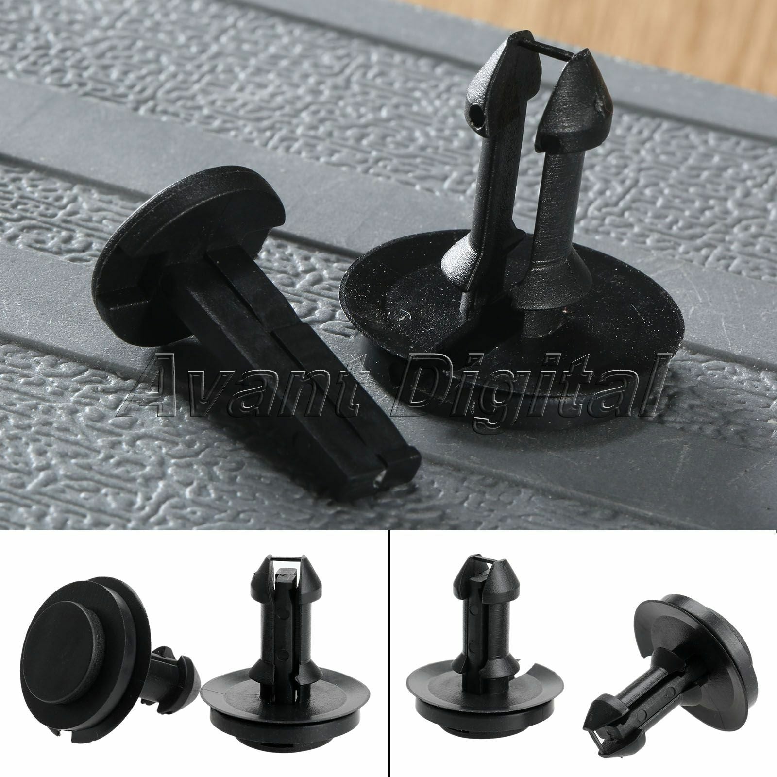 50 Trucks Silverado Lower Front Air Deflector Retainer Clip Fit for GM Chevrolet