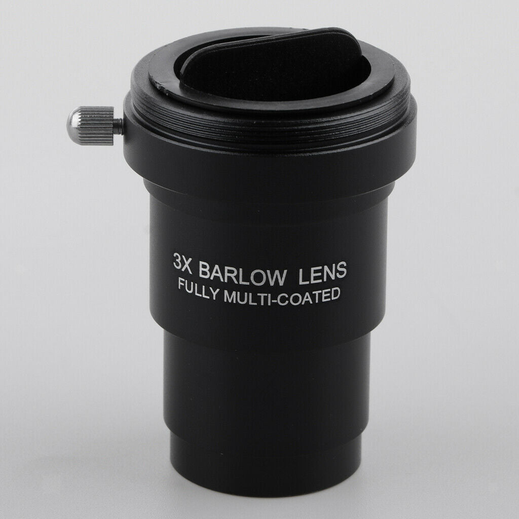 Fully Multi-coated Telescope Barlow Lens 3X Eyepiece 1.25"/31.75mm For Nikon