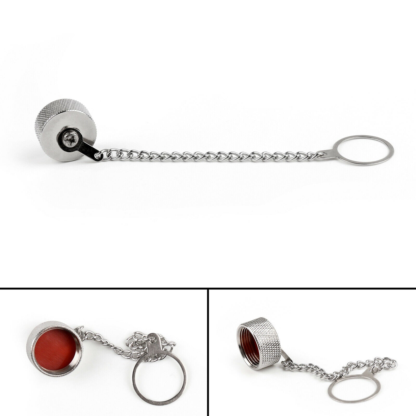 10Pcs Dust Cap Protection Cover With Chain For N Female SO239 RF Connector B5