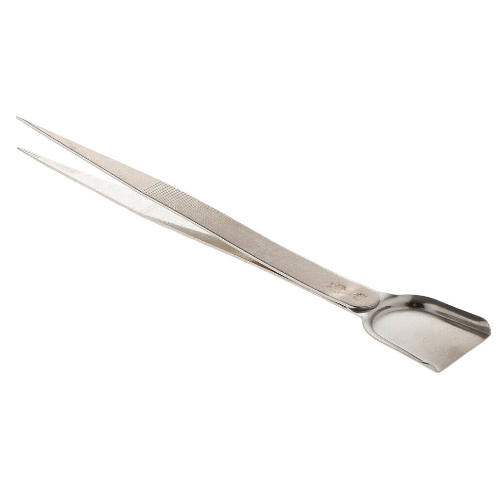Pointed Tip Tweezer Nipper Forcep with Scoop for Jewelry Making DIY ArtsJewelry