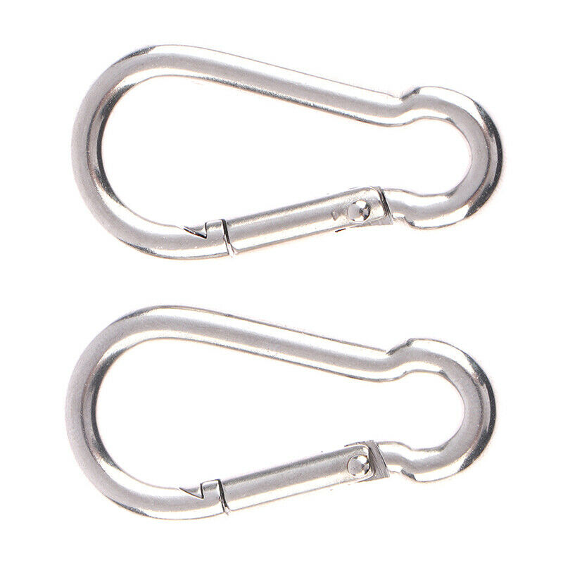 2Sets U-Shaped Hooks Stainless Steel Heavy Duty Multi-Function Hammock .CM Tt