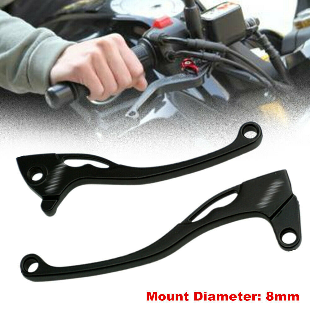 Motorcycle ATV Bikes Handle Brake Lever with Clutch for 8mm Dia. Aluminum Alloy