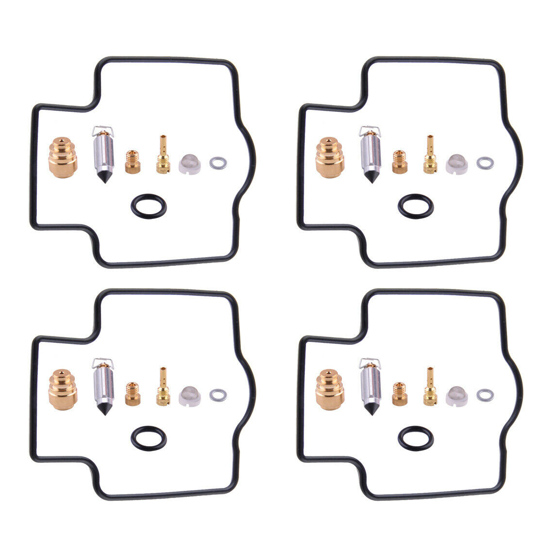 4pcs Carburetor Repair Kit Rebuild Set fit for Kawasaki Ninja ZX750 1996-2003