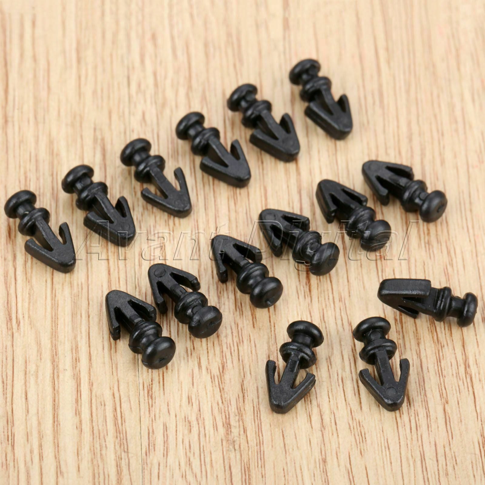 Auto 50x Door Panel Buckle Clips Interior Triming Fasteners Plastic Wholesale