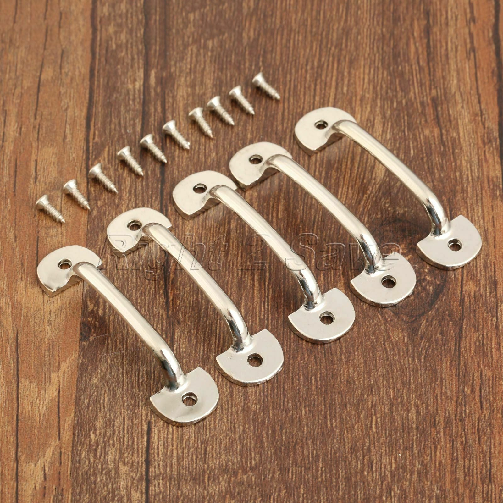 60*15mm Jewelry Box Cabinet Knob Tiny Furniture Wardrobe Drawer Pull Handle 5pcs