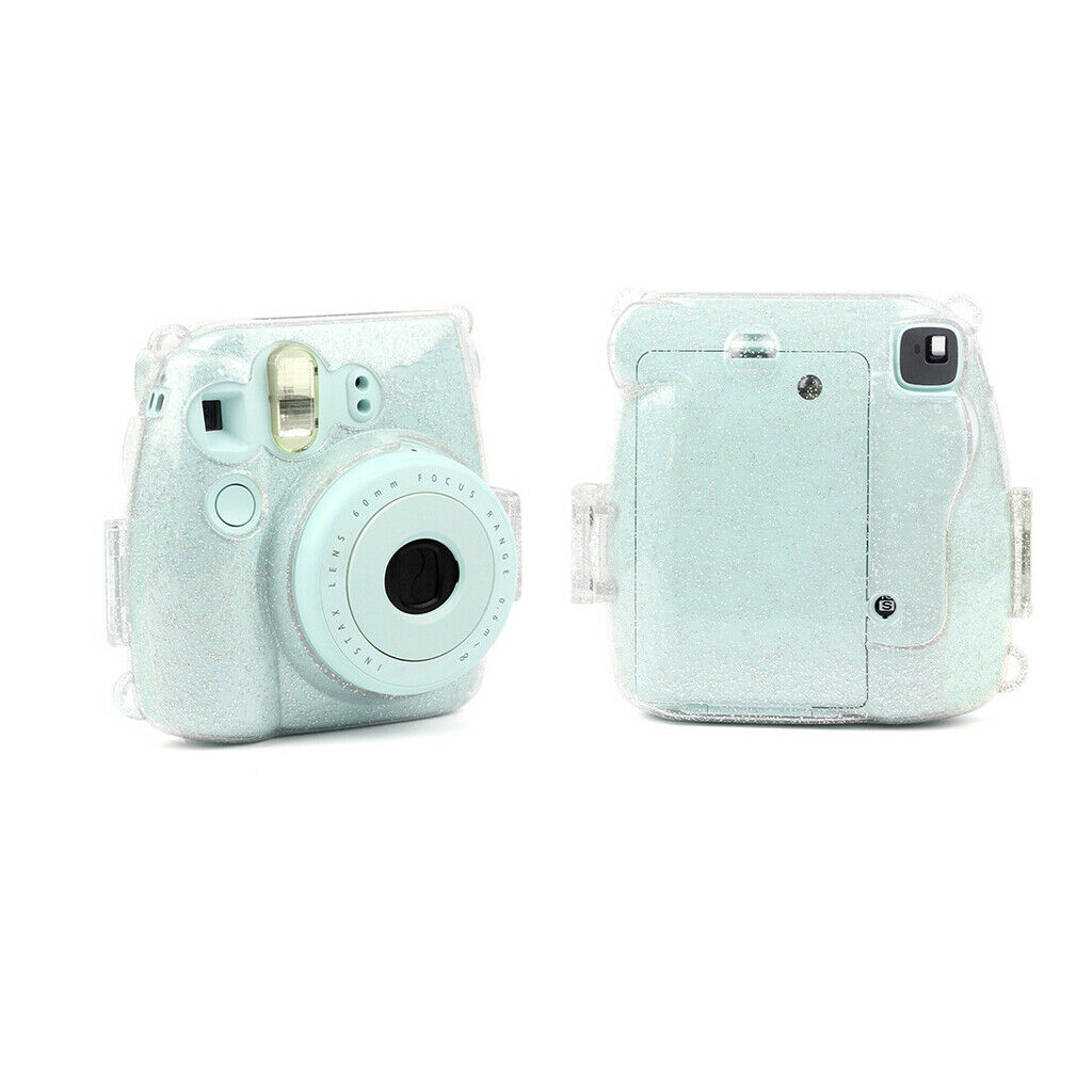 Camera Bag Crystal Protect Cover for Fuji Instax Mini 8/8+/9 Rhinestone Case
