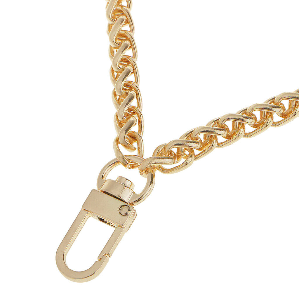 2 Pieces 20cm Bag Chain Replacement for Handbag Bag Accessories Golden