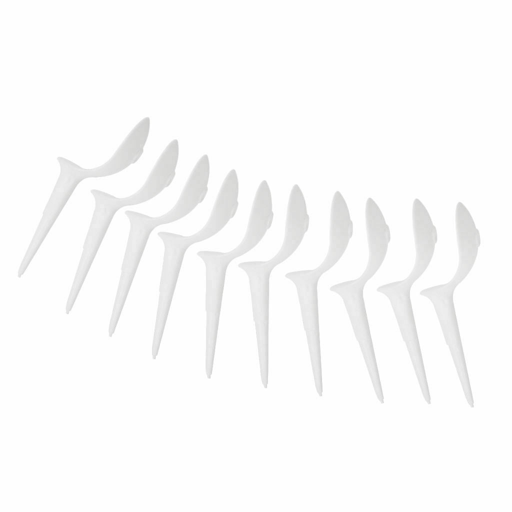10 Packs Durable Novelty Golf Tees Driving Range Divot Training Aids Tee