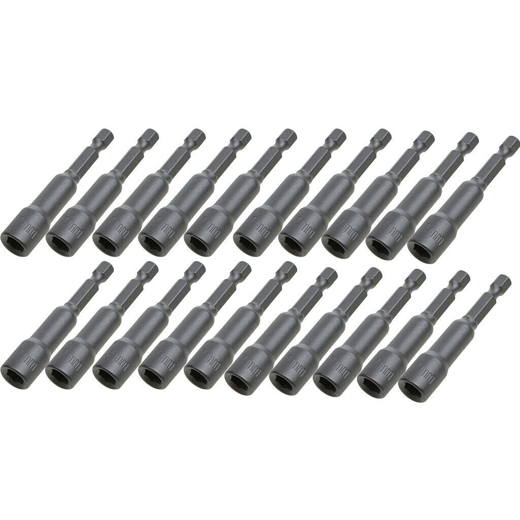 Hex Adapter Set,20pcs Socket Adapter Impact Hex-Shank Drill Bits Bar Set Socket