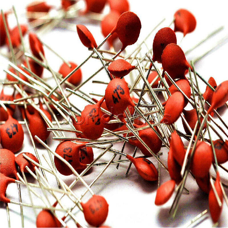 100Pcs Ceramic Capacitor DIP 0.047UF 50V 473 47000PF