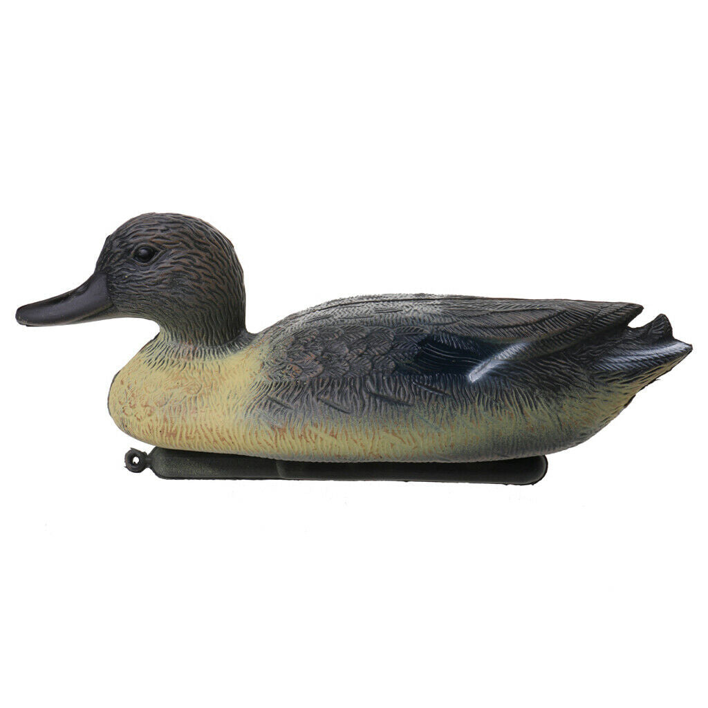 2 Pieces Duck Decoy, Realistic Simulation Male Duck Decoration Hunting Bait for
