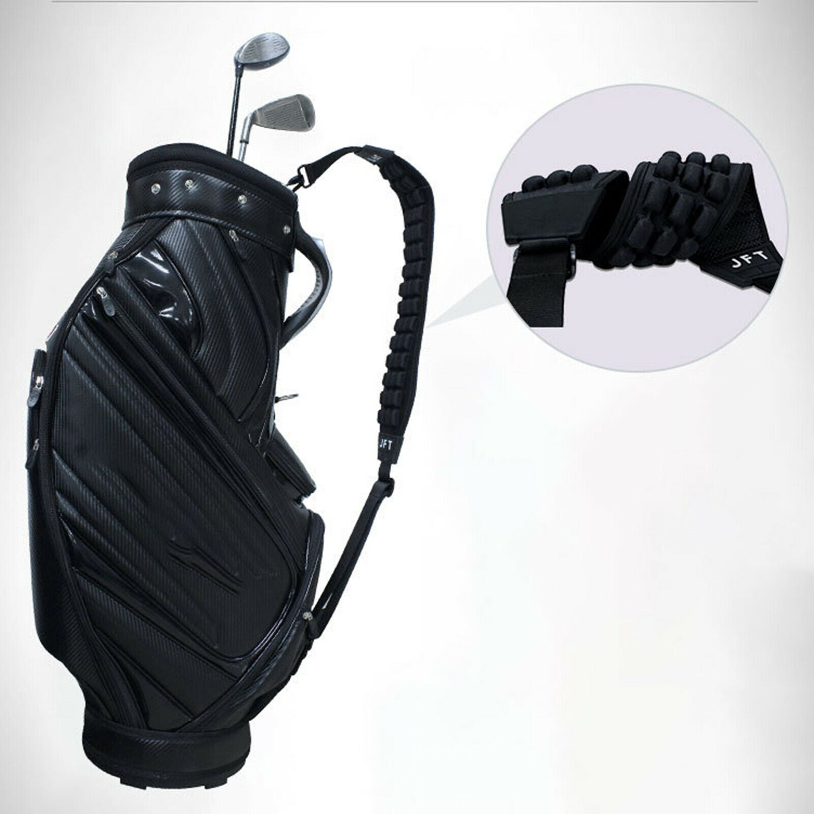 Golf Bag Shoulder Strap Massage Replacement Strap Universal Adjustable Belt