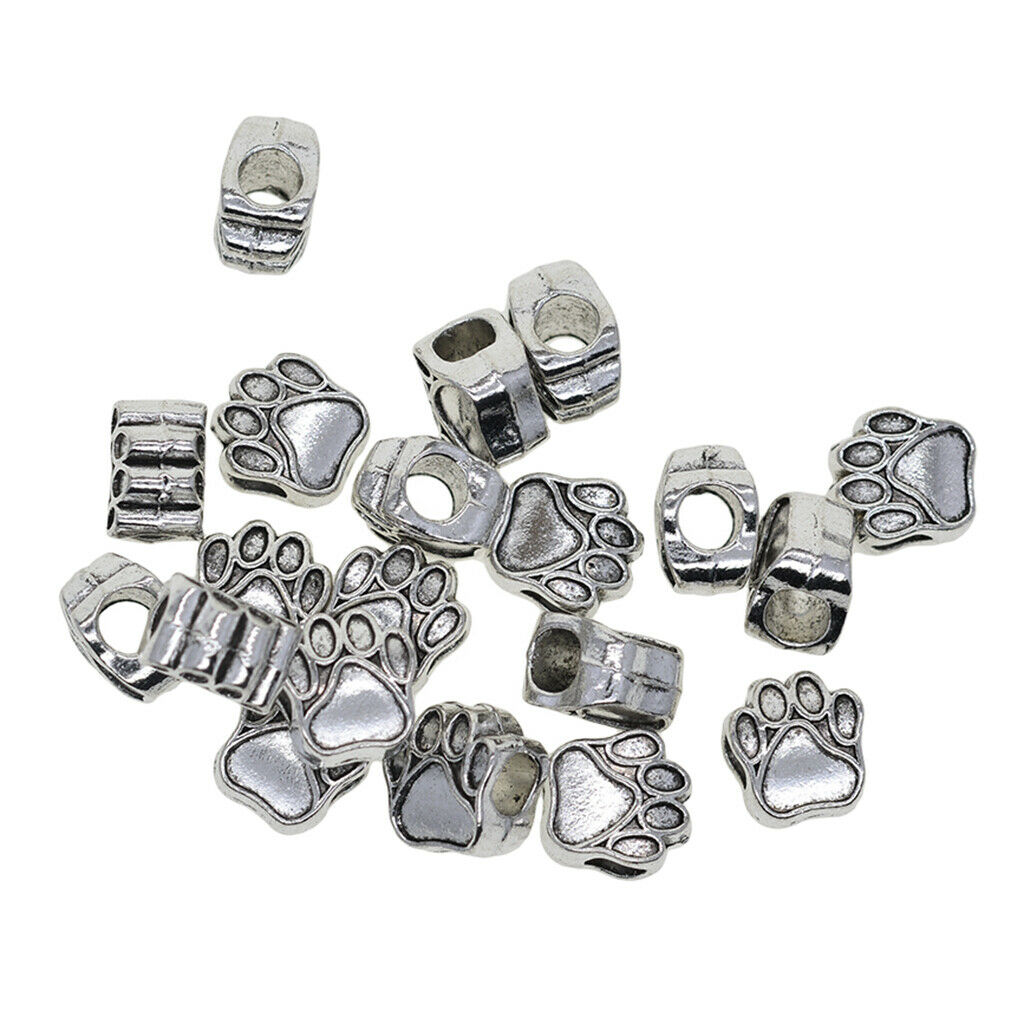 20X Alloy Jewelry Making Beads Spacer Beads Alloy Beading Crafts Supply