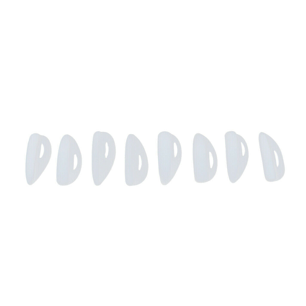 8Pcs 4 Sizes Lash Silicone Pads Eyelash Extension Lifting Perming Curling